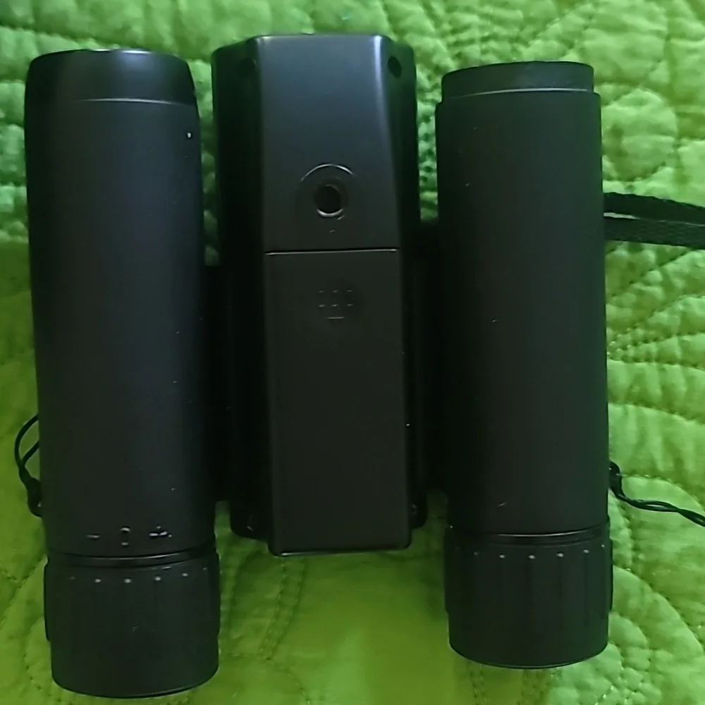 Black Binoculars with Case